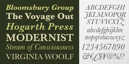 Baskerville No. 2 Font Poster 3